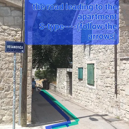 S-type In The Center Appartement Split